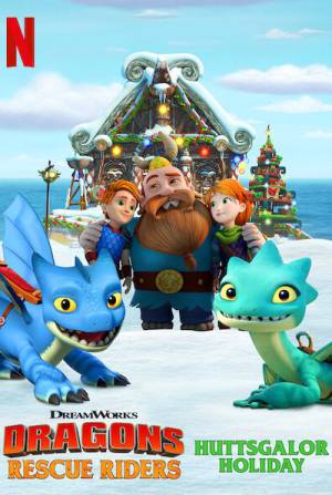 فيلم Dragons Rescue Riders Huttsgalor Holiday 2020 مترجم HD