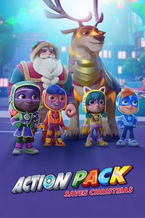 فيلم The Action Pack Saves Christmas 2022 مترجم اون لاين